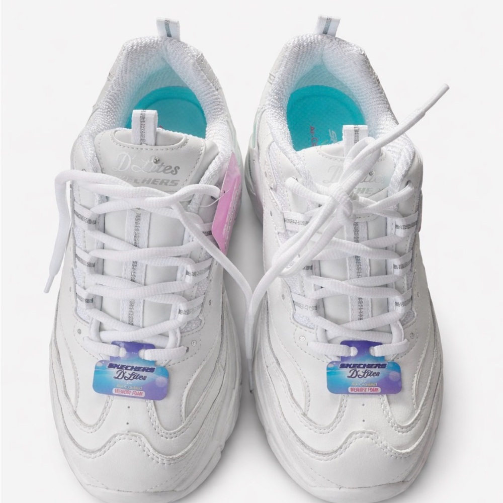Skechers D'Lites with memory foam